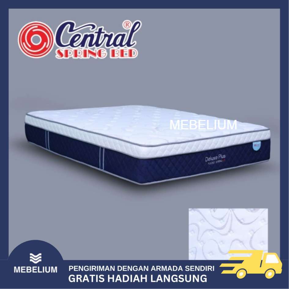 [ORIGINAL] Springbed Central Deluxe Plus Pocket Matras Kasur Premium Quality