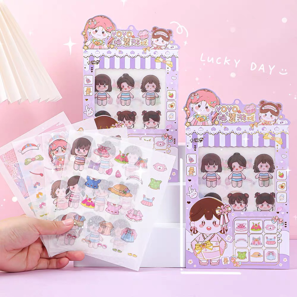 

Lucu ganti stiker ins handbook stiker dan kartun romantis romantis set garam manis stiker