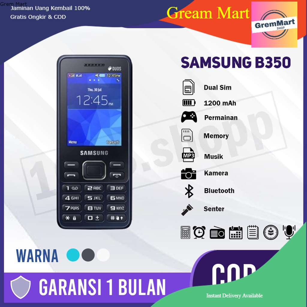 Samsung B350 bergaransi termurah