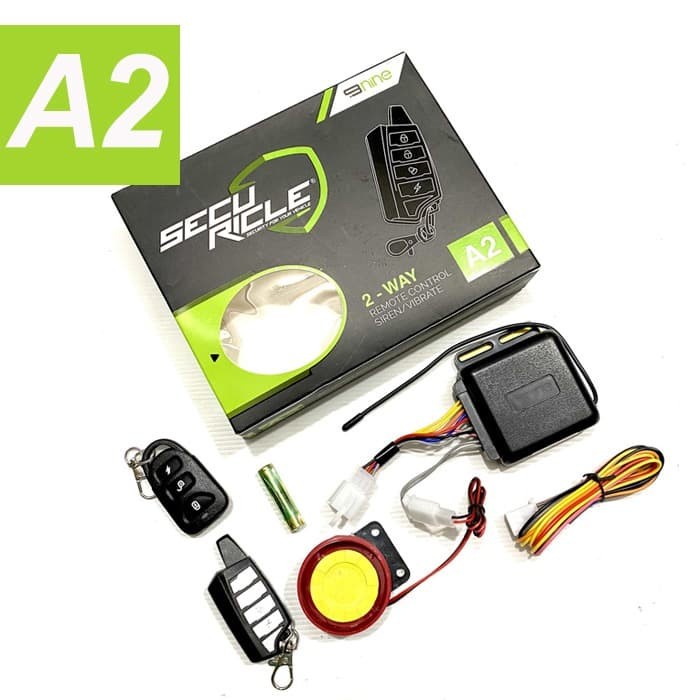 Alarm Motor Luminos A2 Remot bisa Getar