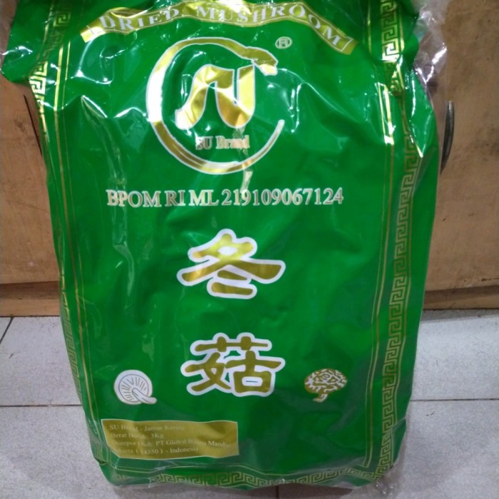 

SU Brand Jamur Hioko Kering/ Shitake uk 3-4 3kg