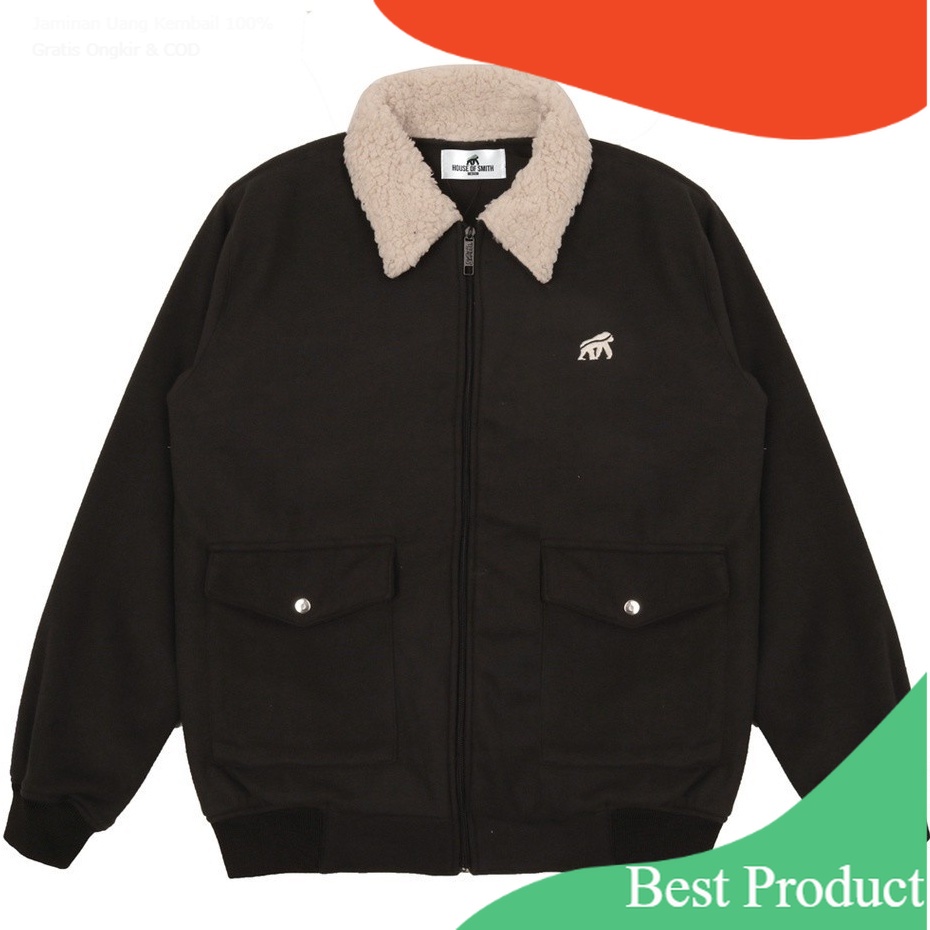 Jacket House Of smith - LASKET - CASUAL PRIA - JAKET BULU/Sweet