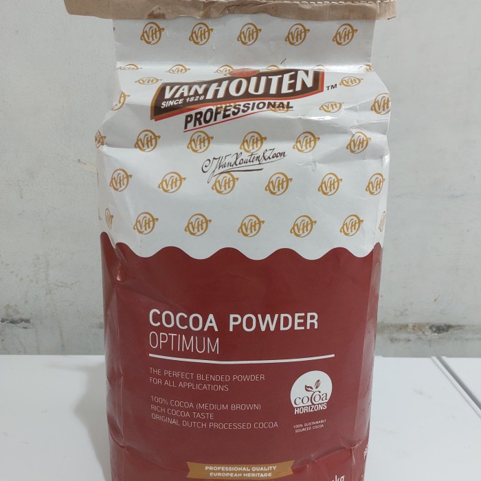

Termurah [ Best Seller ] COCOA POWDER VAN HOUTEN RETAIL 500gr