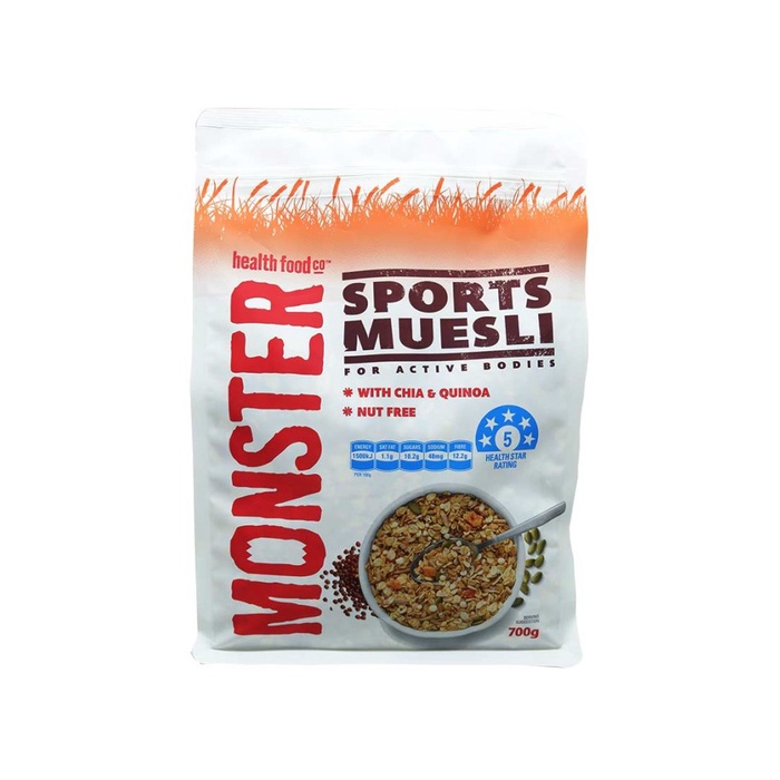 

Monster Sports Muesli Cereal [700 gr]