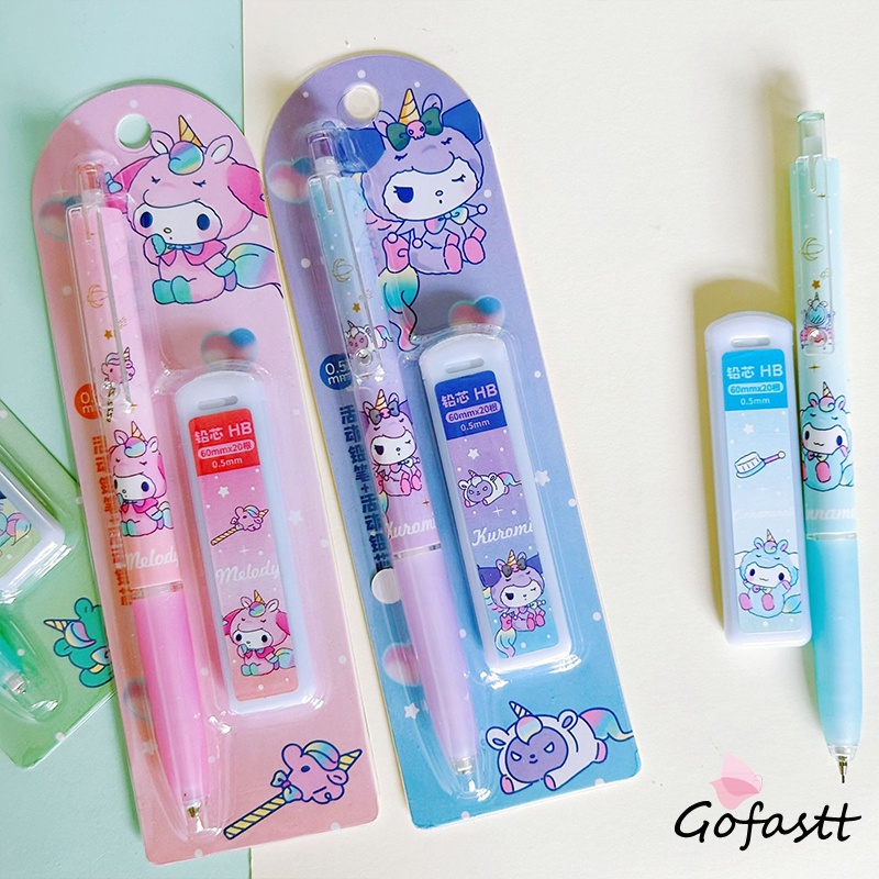

Kartun pensil sanrio set pensil anak -anak yang lucu-G