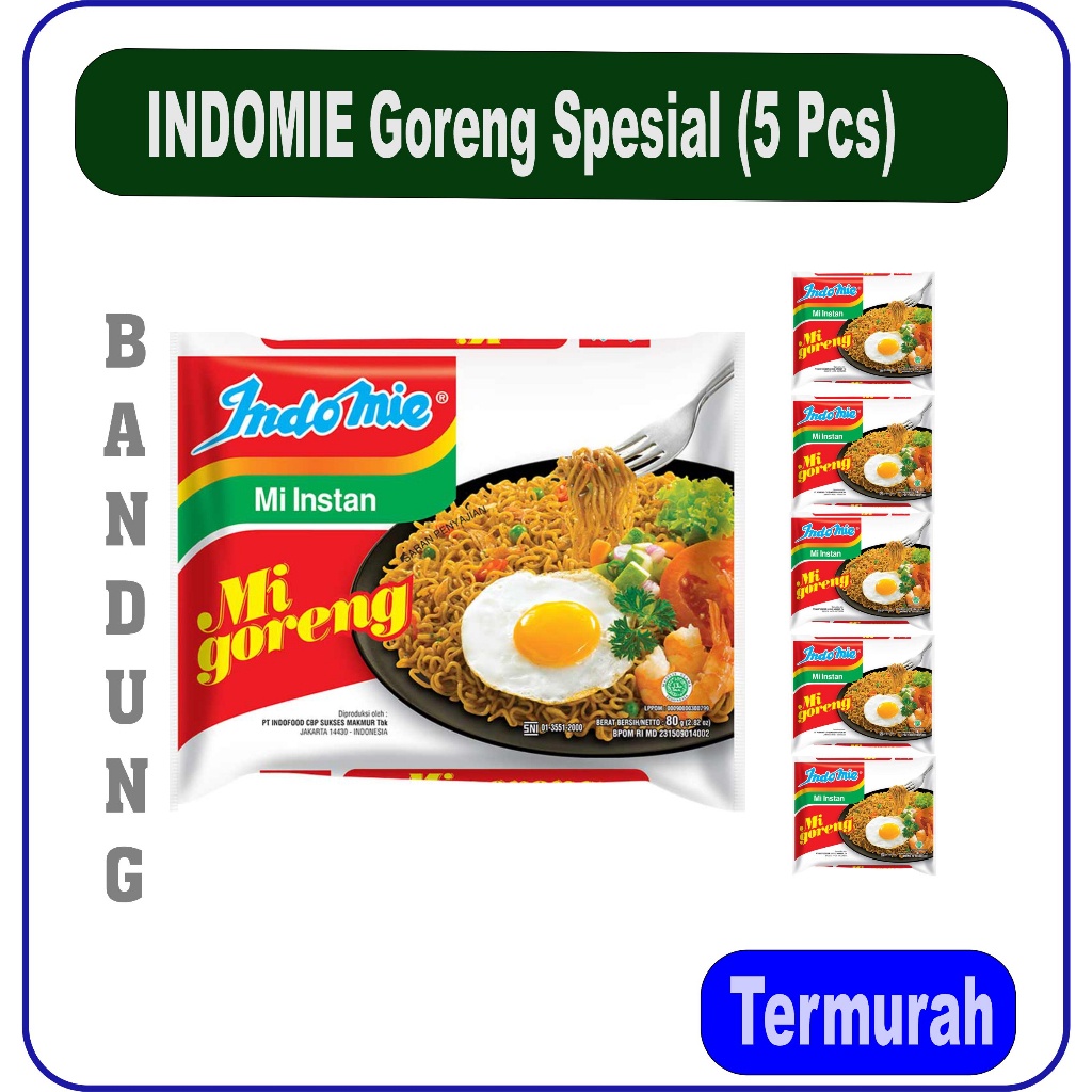 

INDOMIE Goreng Spesial (5 Pcs)