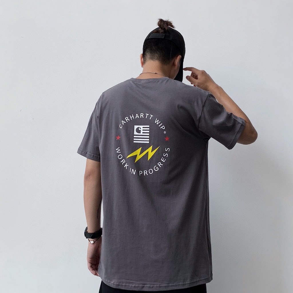 11.11 Carhart CARHARTT WIP flag lightning short-sleeved T-shirt tooling tide brand half-sleeved bott