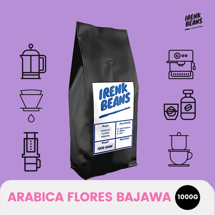 

Kopi Arabica Flores Bajawa 1000g Biji Bubuk - BIJI KOPI