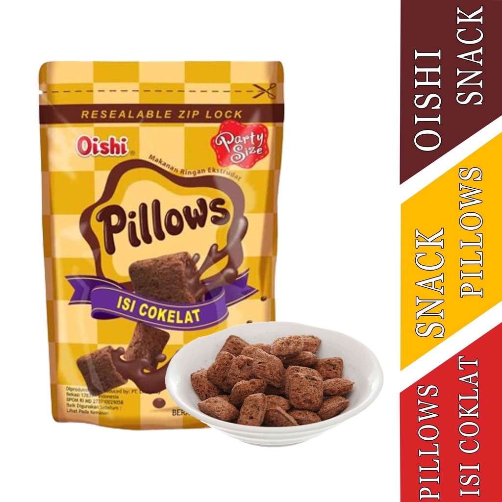 

OISHI SNACK PILLOWS ISI COKLAT 100g