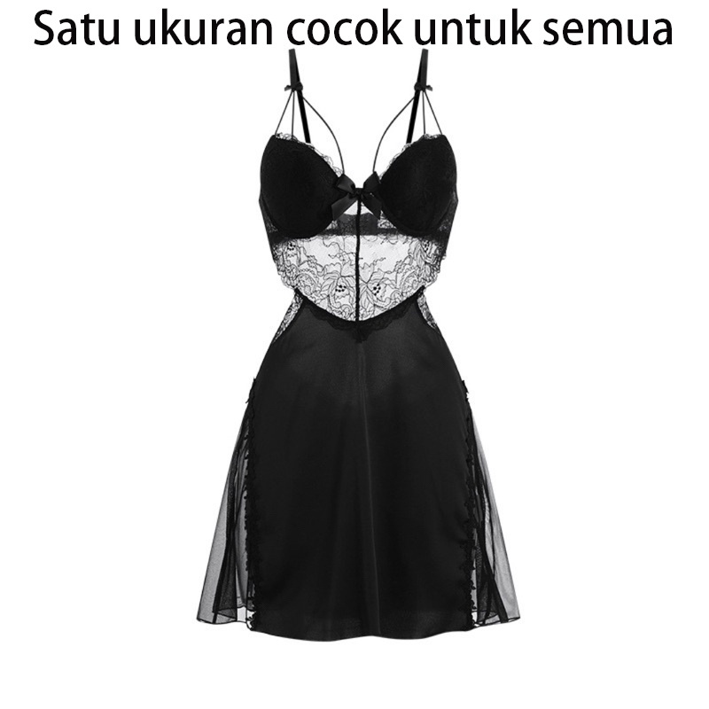 Sexy hot satin baju tidur cup bra pakaian seksi satin piyama seksi/pakaian dalam wanita cup bra piyama/pakaian dalam seksi piyama dewasa-4