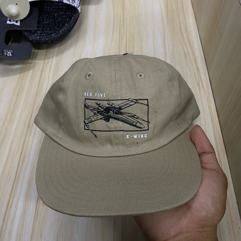Topi DC X Starwars Xwings Khaki Original