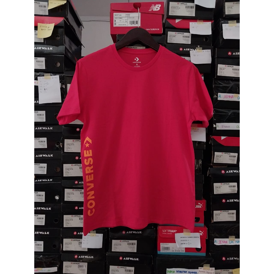 ORIGINAL SALE 70% KAOS CONVERSE 3MT501RD MEN