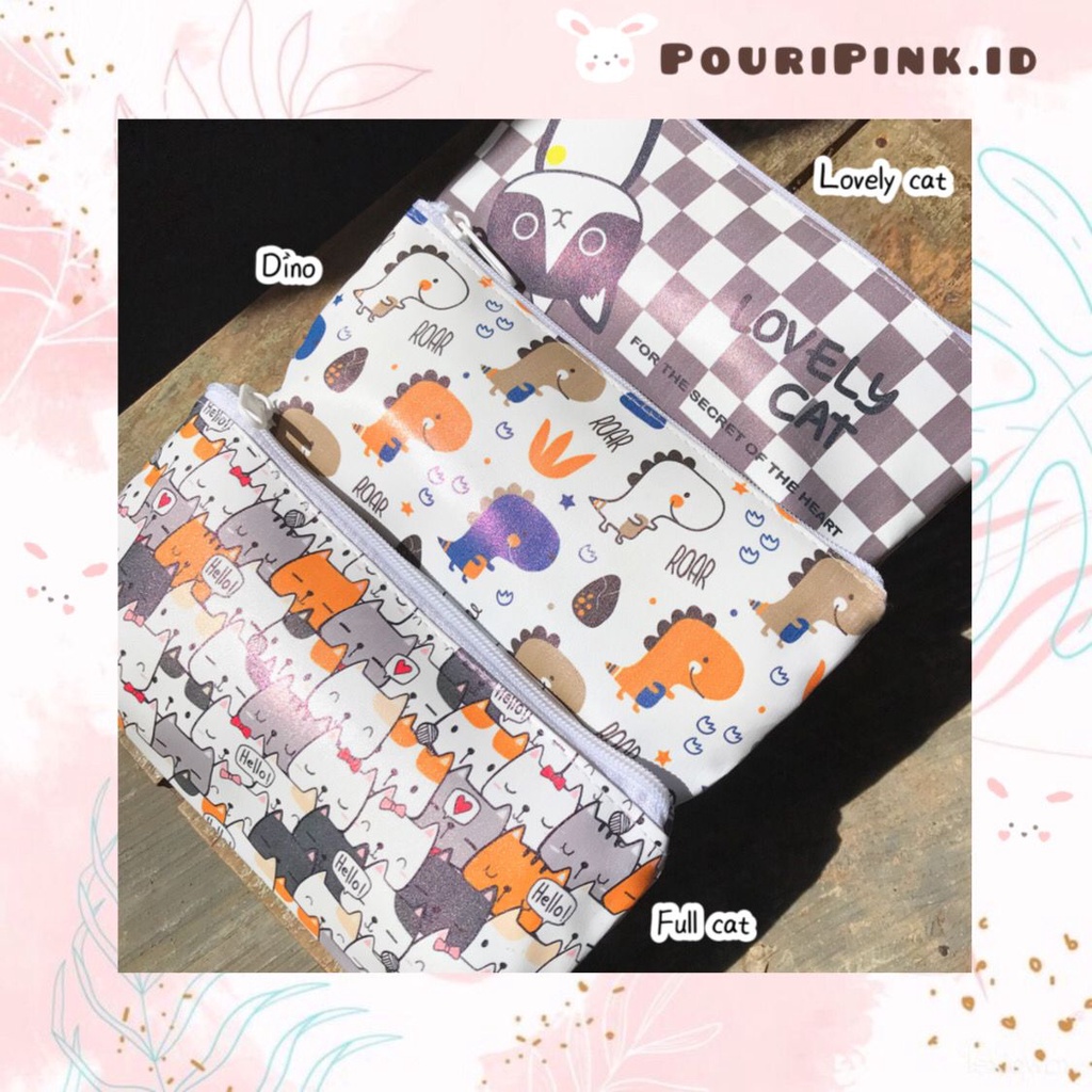 

GRATIS PULPEN Kotak Pensil Karakter Animal Cat Dino Tirex Lucu Aesthetic Pencil Case Cartoon Kawaii Alat Tulis Sekolah Anak Stationery Murah Tempat Pouch Penyimpanan Set Pulpen Pena Bujo Aksesoris Korea Atk Mtp Banjar Martapura PouriPink.id