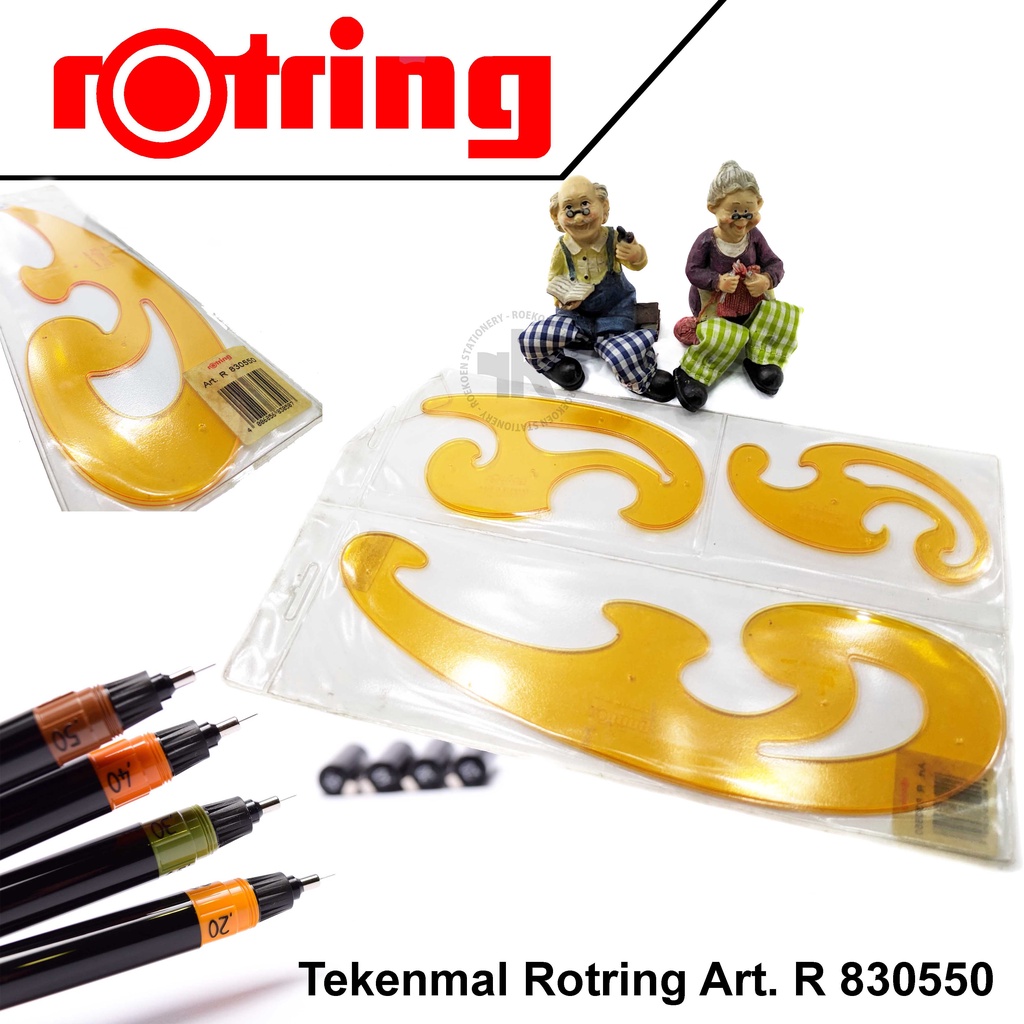 

Rotring Template / Sablon Tekenmal Art. R 830550