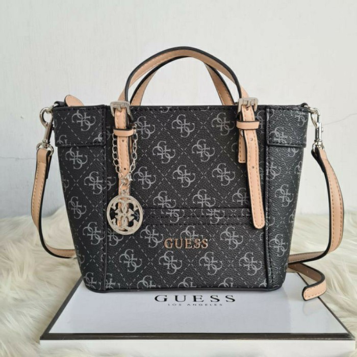 Tas Guess Delany Mini ORIGINAL STORE - Hitam