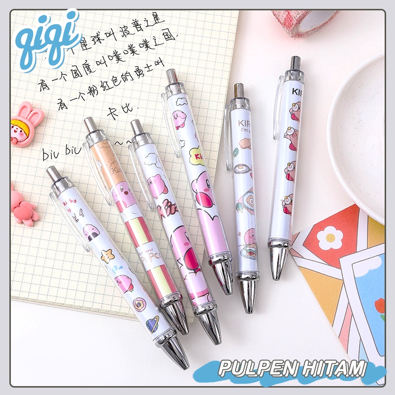 

Pulpen Ins Style Press Sanrio Gel Lucu Berkualitas /0.5mm Pulpen Hitam/gelpen pena tebal - Qiqi Treasure