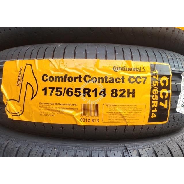 Continental CC7 175/65 R14 82H Ban Mobil  Import  (Aylla, Cayla, Sigra, Agya)