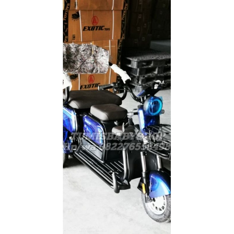 [PROMO BIGSALE] SEPEDA LISTRIK EXOTIC SIERRA RODA 3//E-BIKE RODA TIGA