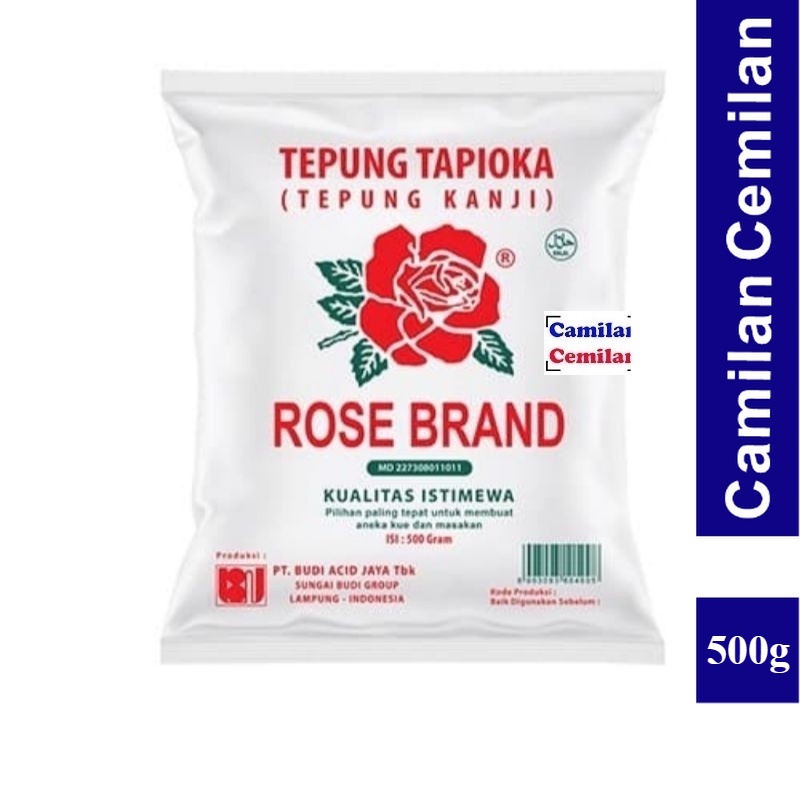 

Rose Brand Tepung Tapioka Kanji 500 gr