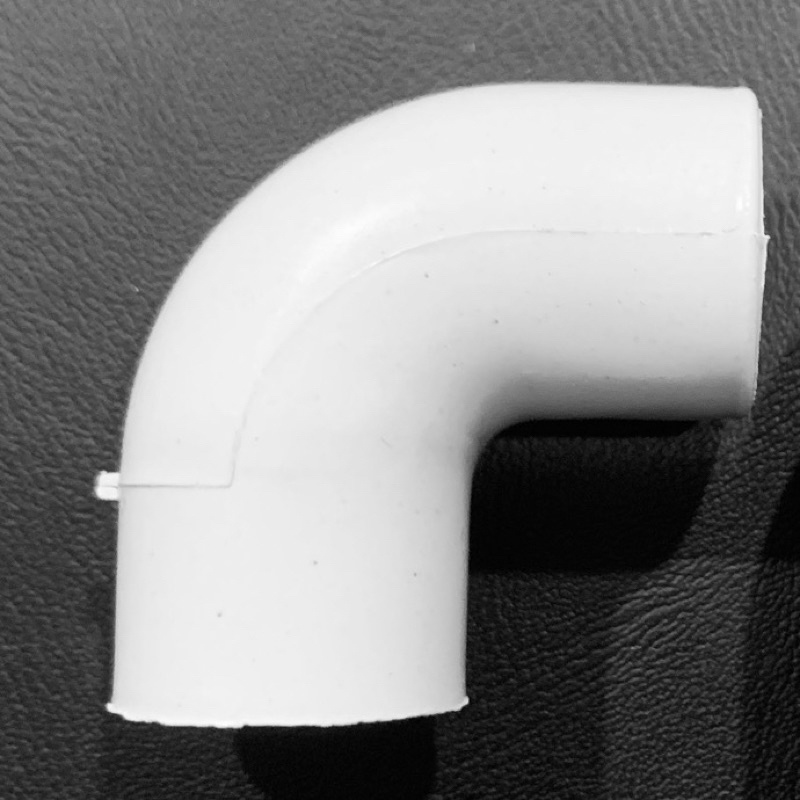 Keni / Knee Elbow Pipa 5/8 Sambungan L Putih