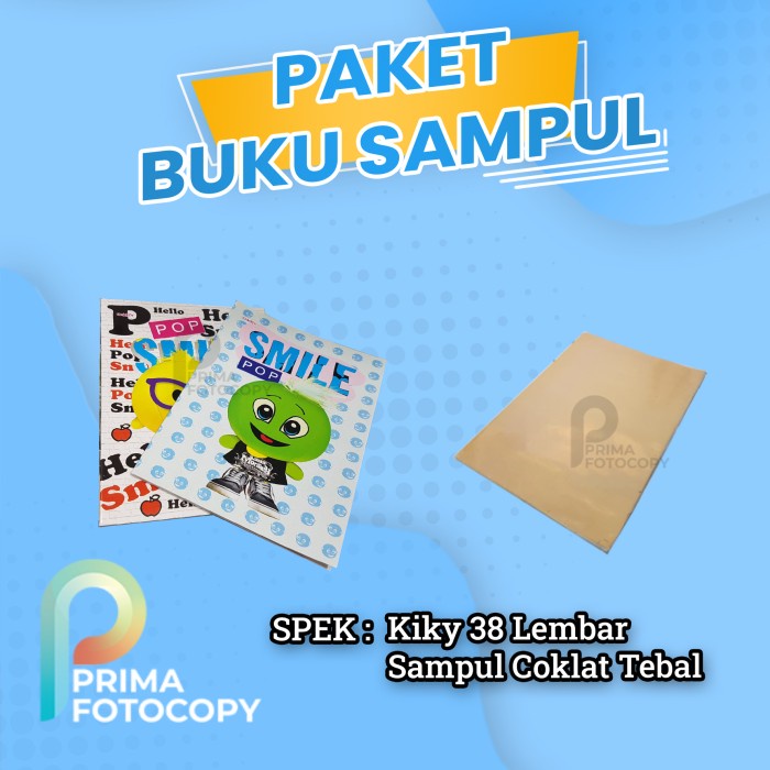 

Paket Buku Tulis Langsung Disampul Coklat Tebal | KIKY 38 Lembar