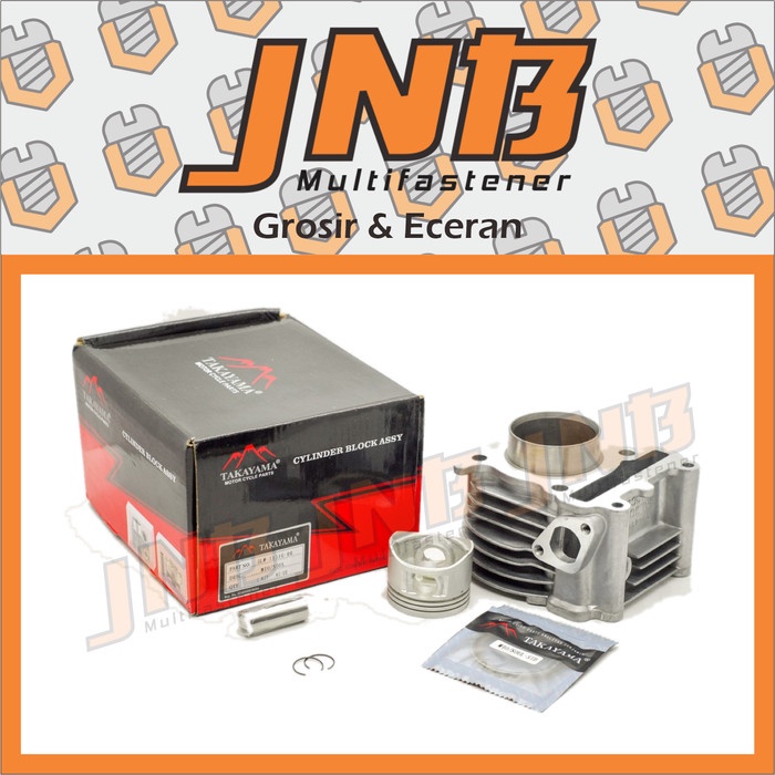 Takayama Cylinder Block Mio Soul Nouvo Mesin Seher Set