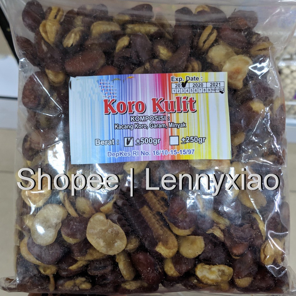 

Kacang Koro Kulit - Snack Cemilan Lebaran