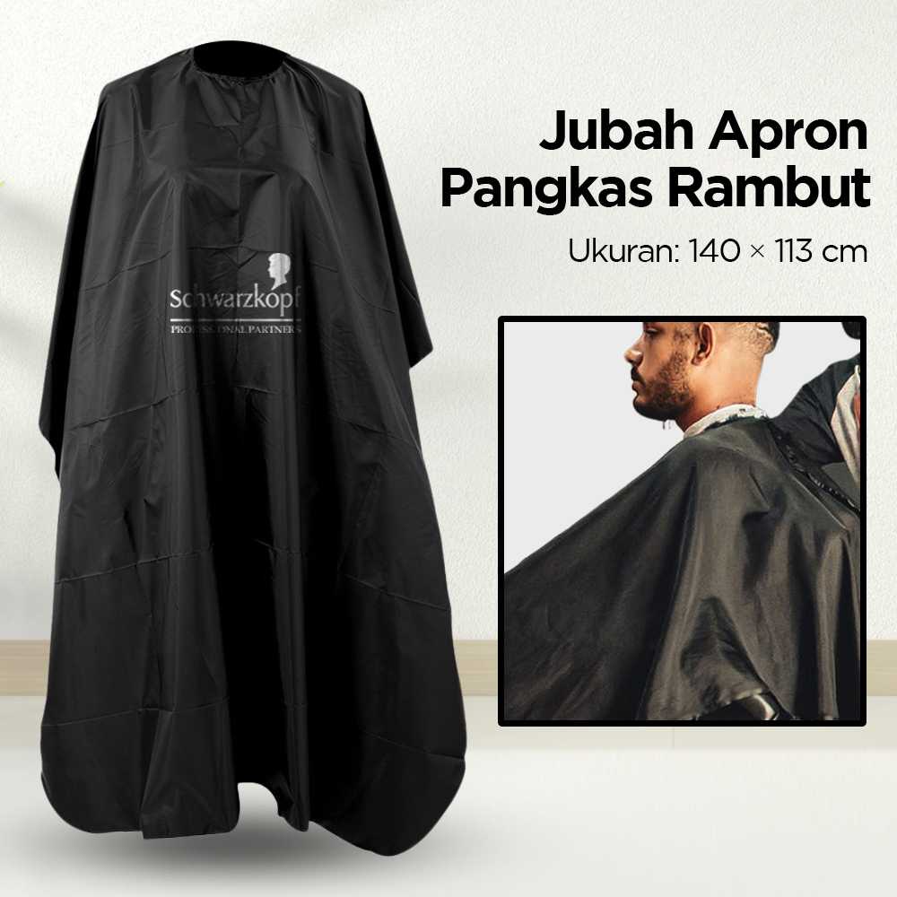 Jubah Apron Celemek Kip Pangkas Cukur Rambut Salon Barbershop Cape apron kip pangkas potong rambut s