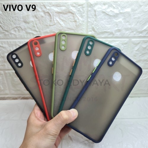 SOFTCASE AERO VIVO V9 VIVO V9 PRO CASE MATTE TRANSPARAN FUZE MACARON MY CHOICE