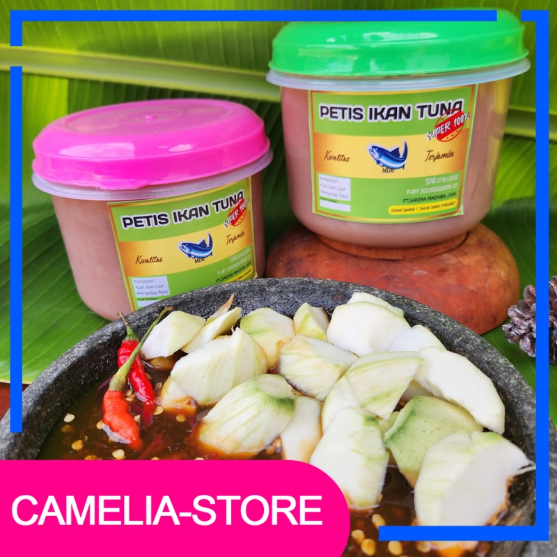 

(Camelia) 2pcs Petis ikan TUNA MDR 1kg