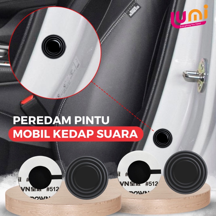 Bantalan Karet Silikon Pelindung Peredam Getaran Suara Pintu Kamar