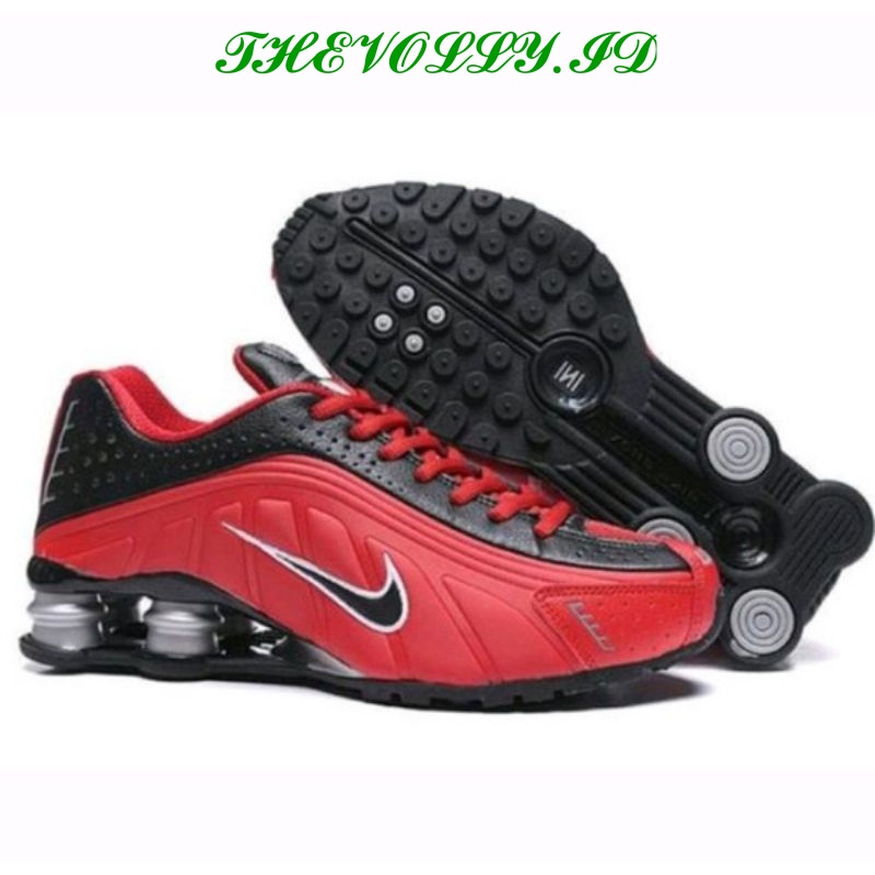 Nike Shox R4 Red Black Original BNIB GLOBAL