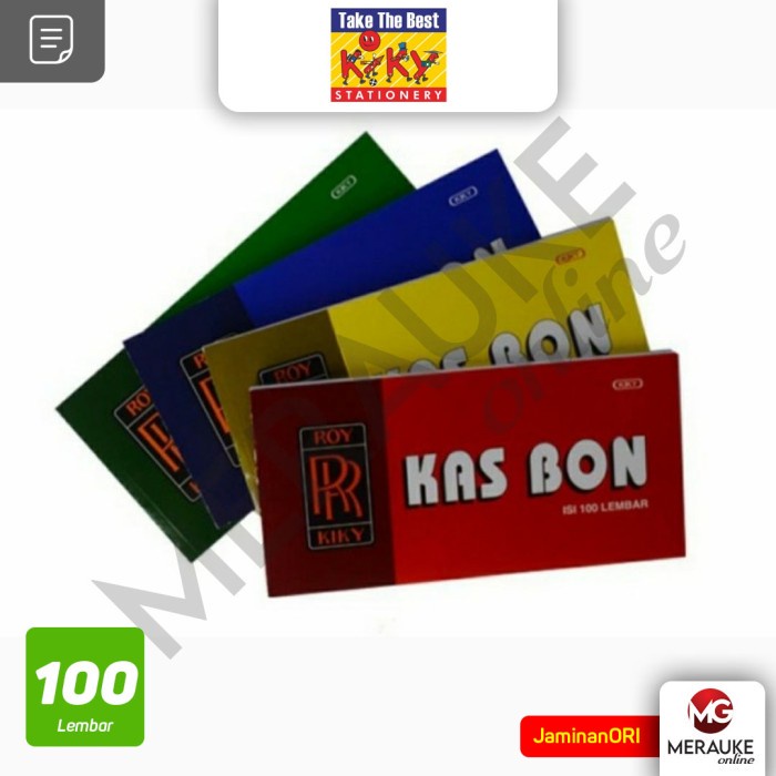 

Buku Kasbon KIKY 100 Lembar