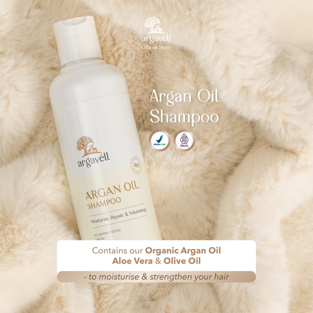 Shampoo Argavell Argan SHAMPOO - 240ml Shampoo Argan oil