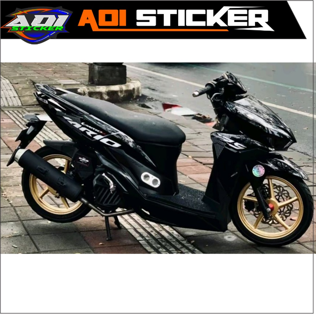 Striping transparan vario  Malaysia 150/125 new