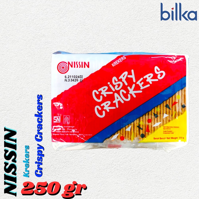 

NISSIN Crispy Crackers 250gr