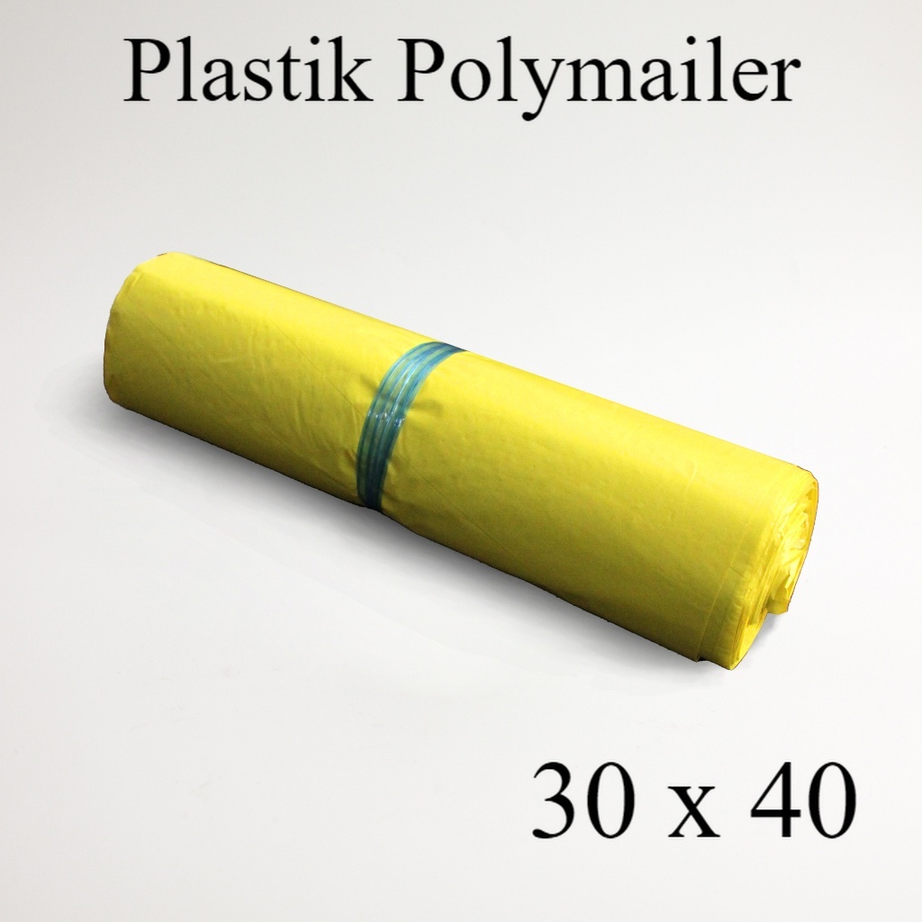 

Plastik Polymailer Kuning 30 x 40 cm / Plastik Polimer / packaging Kantong Amplop isi 100 pcs - Master Pack Indonesia