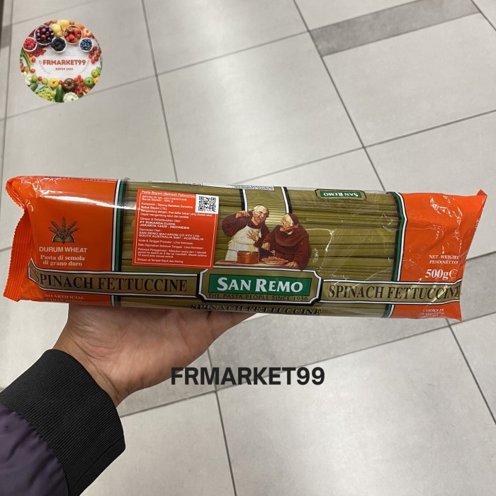 

Sanremo Spinach Fettuccine The Pasta | Pasta Bayam 500 grm