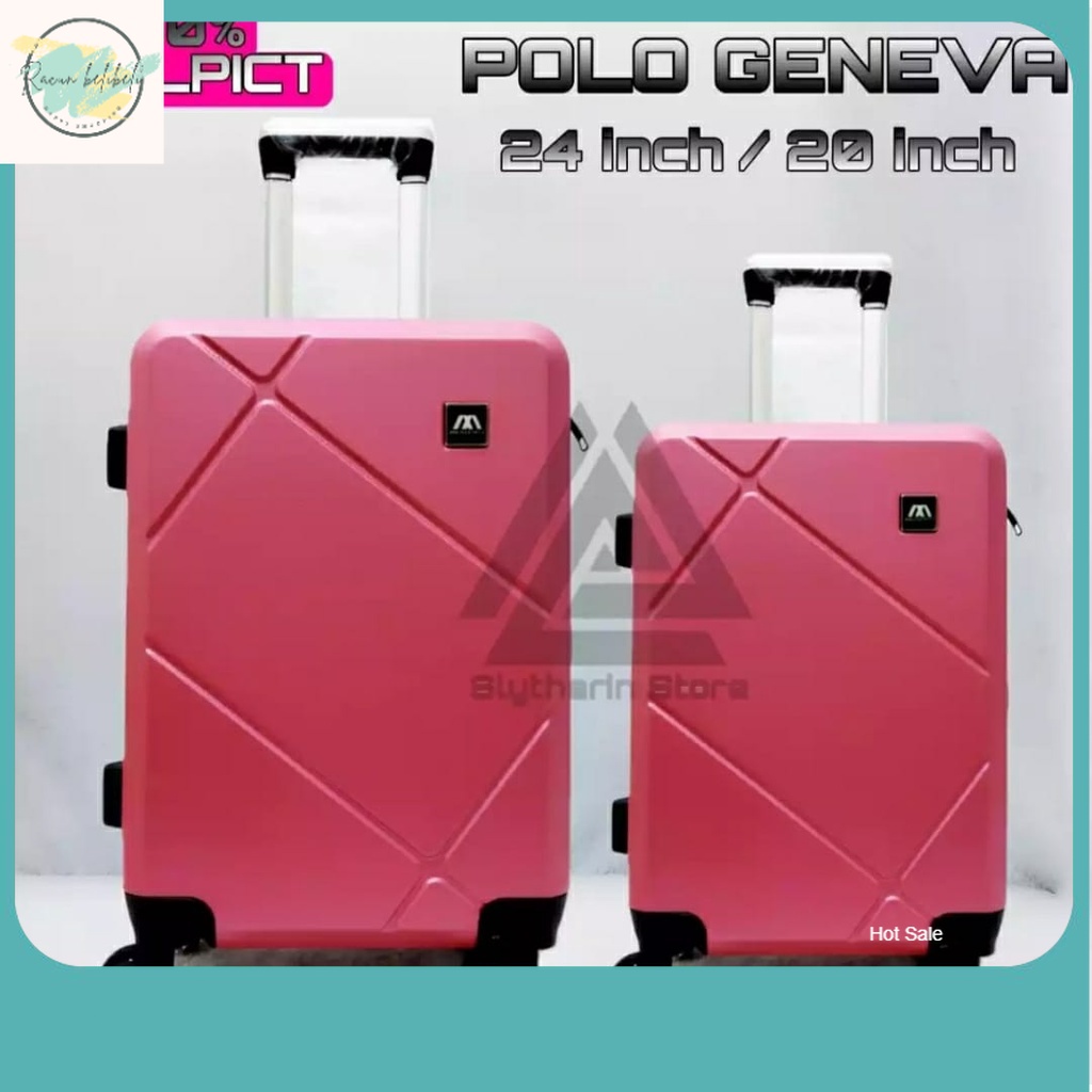 KOPER TERBARU 2023 / promo koper set ukuran 20inch 24inch beli 1 dapat 2 koper polo original polo vi