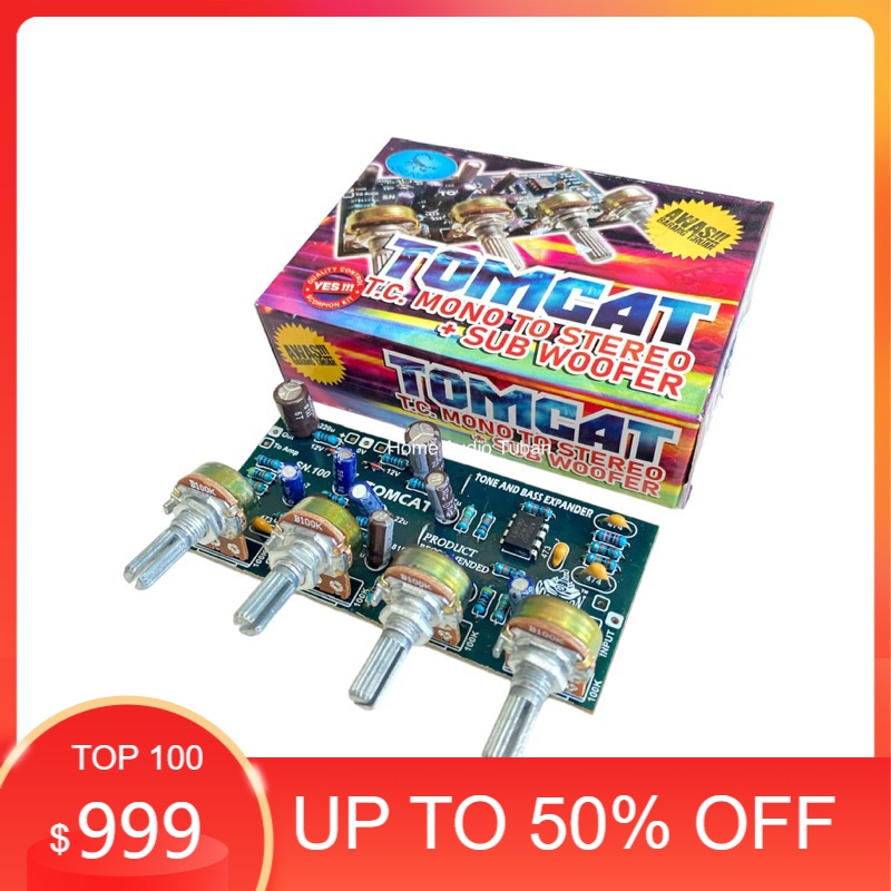 PROMO Kit Tone Control Tomcat Stereo Subwofer Scorpion