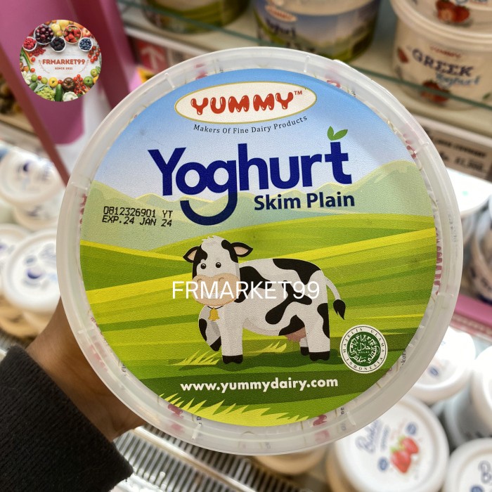 

Yummy Yoghurt Skim Plain / Yoghurt Plain / 500 grm