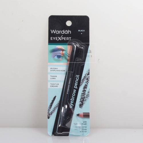 BPOM/wardah eyexpert EYEBROW PENCIL 1.14g/pensil alis wardah anti air dan tahan lama 12jam/pensil al
