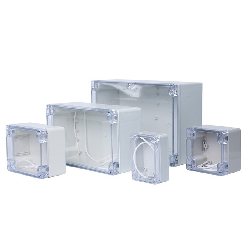 Ready Box Panel Listrik IP65 Waterproof Outdoor ABS Kotak Panel Listrik Box Terminal Termurah