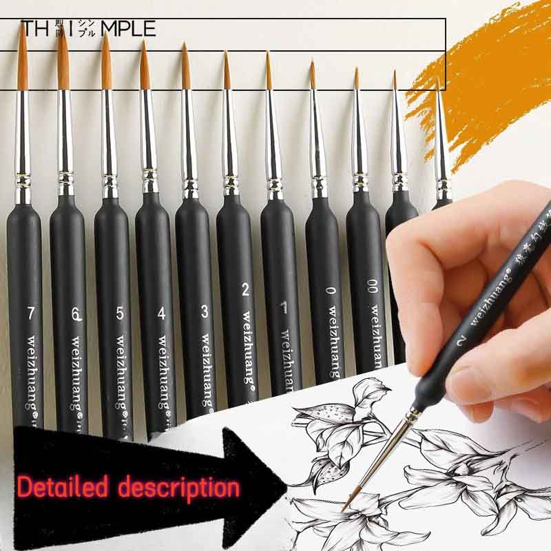 

Art special outline pen acrylic paint stroke pen / children's painting extremely fine outline pen-Thimple