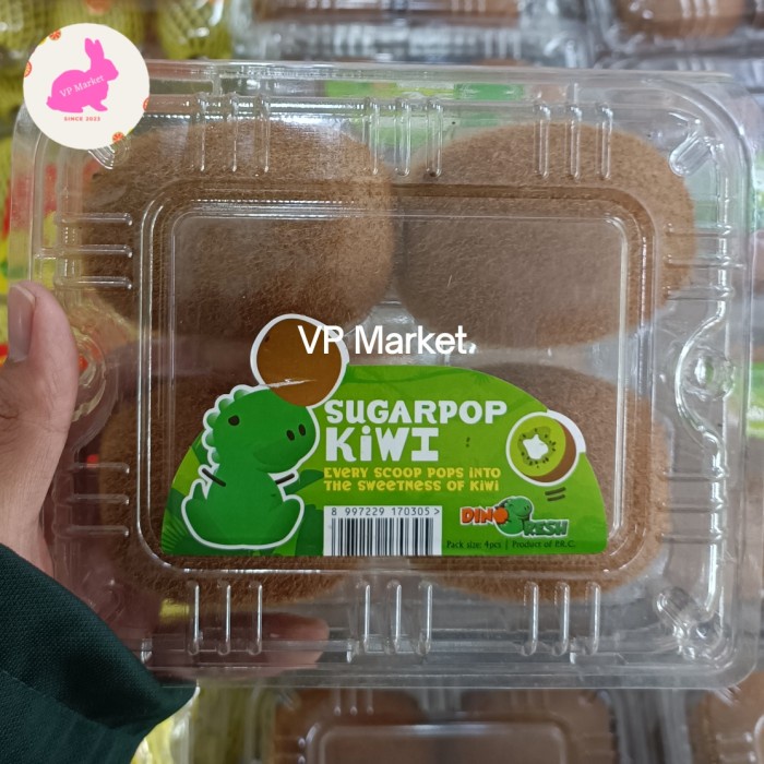 

Kiwi Green Sugar Pop 500g | Buah Kiwi Hijau | Pack