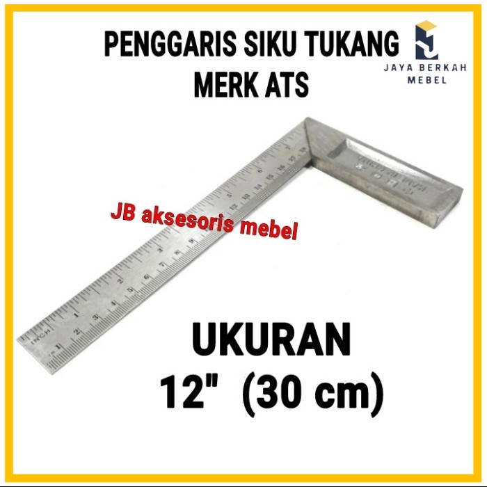 

PENGGARIS SIKU L/PENGGARIS SIKU TUKANG 30cm (12") ATS