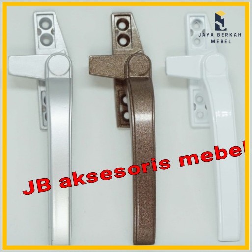 RAMBUNCIS JENDELA DEKSON / HANDLE TARIKAN KUNCI JENDELA KAYU ALUMINIUM