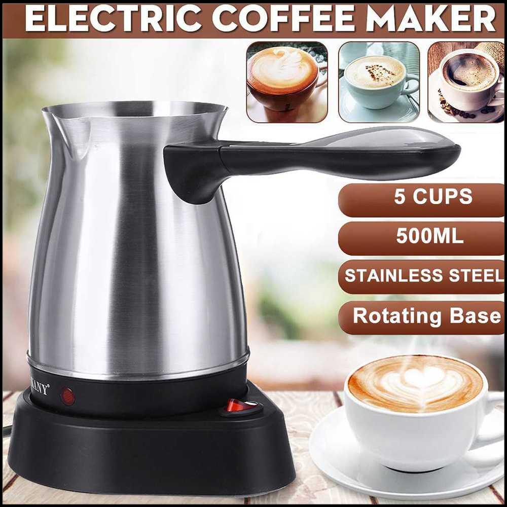 

SOKANY Teko Pemanas Elektrik Kopi Espresso Turki 600W 500ml - SK-214