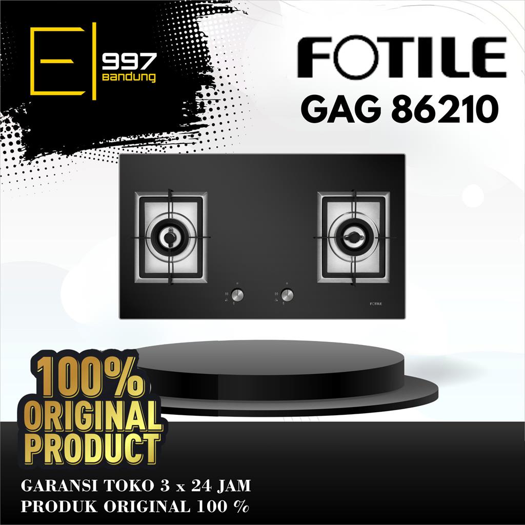 FOTILE Kompor Gas Tanam GAD 86210 / GAD86210 2 Tungku
