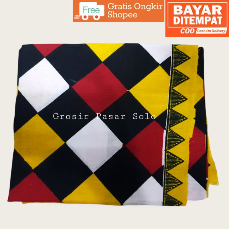 Kain Poleng Kain Bali motif kotak kotak